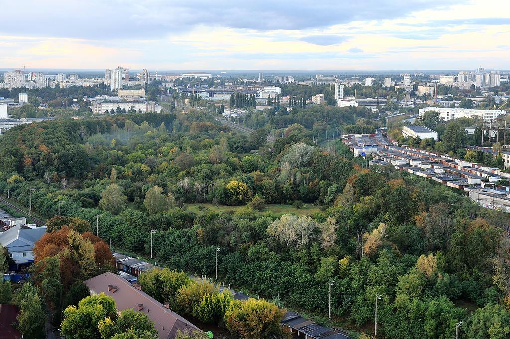 The Sky Loft Lejlighed Kiev Eksteriør billede