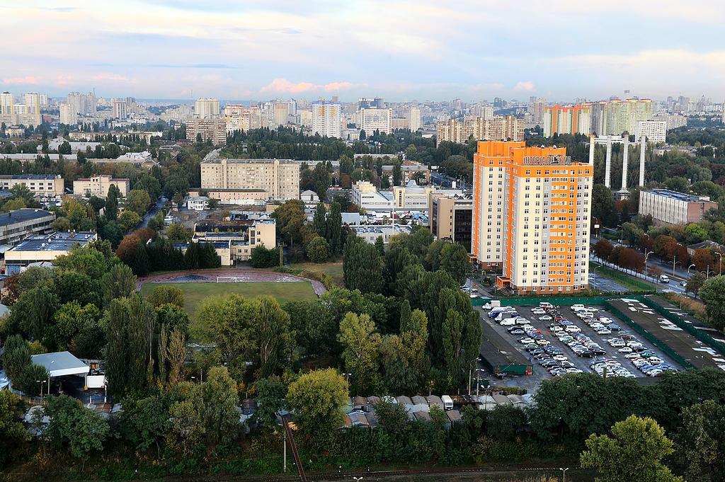The Sky Loft Lejlighed Kiev Eksteriør billede