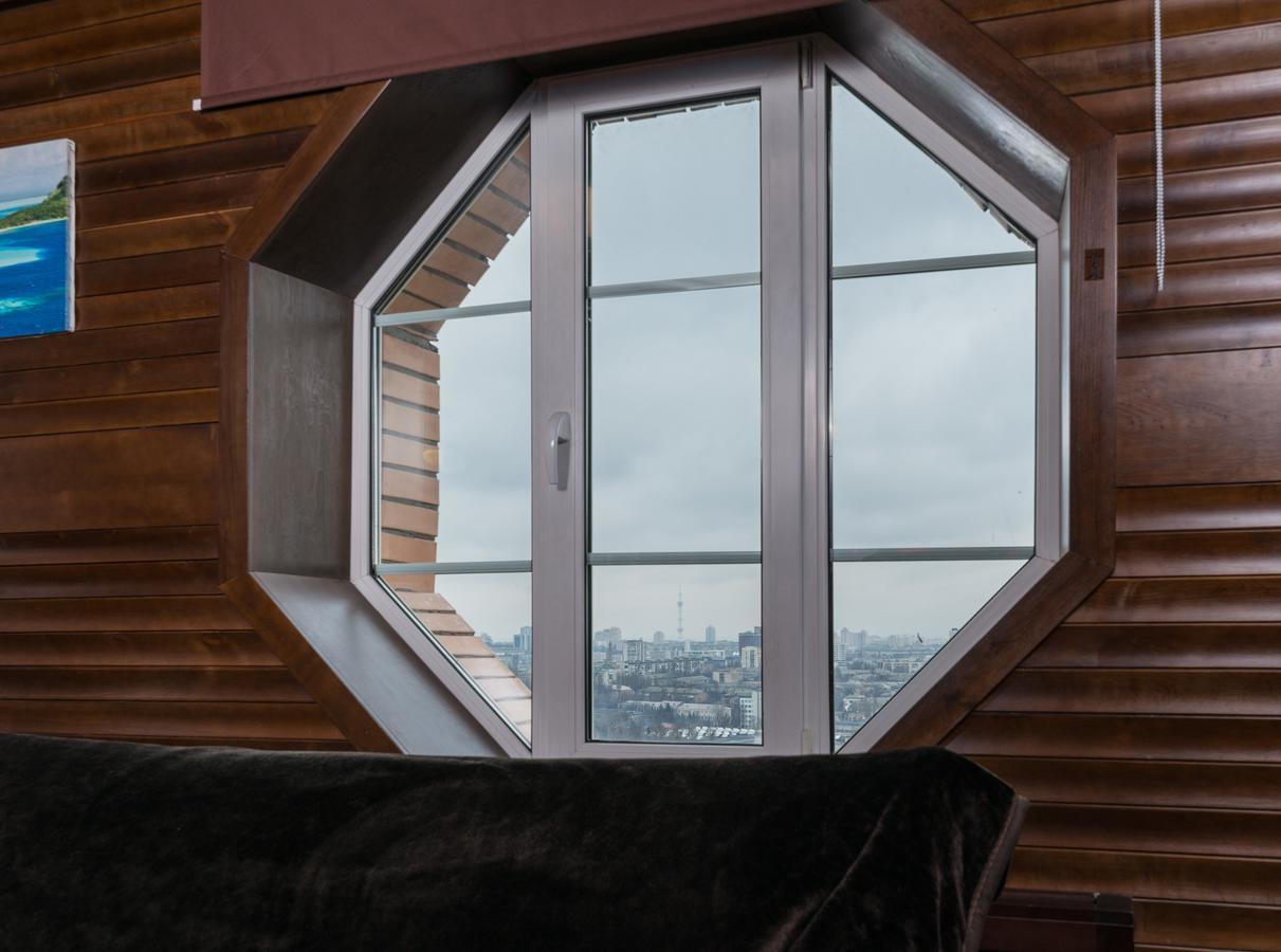 The Sky Loft Lejlighed Kiev Eksteriør billede